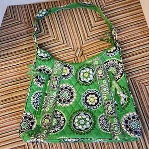 Vera Bradley Lisa B shoulder bag in Cupcake Green. New Without Tags
